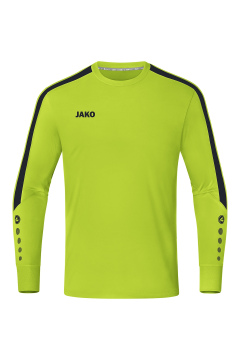 JAKO POWER GK JERSEY, NEON GREEN-BLACK KIDS.