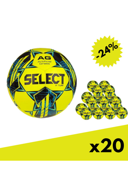 SELECT - Pack X-Turf T5 - 20 ballons