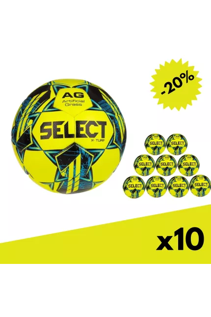 SELECT - Pack X-Turf T5 - 10 ballons